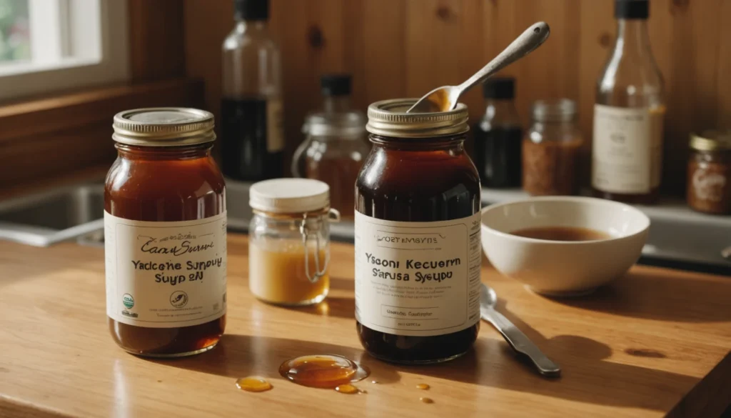 sirop de yacon danger